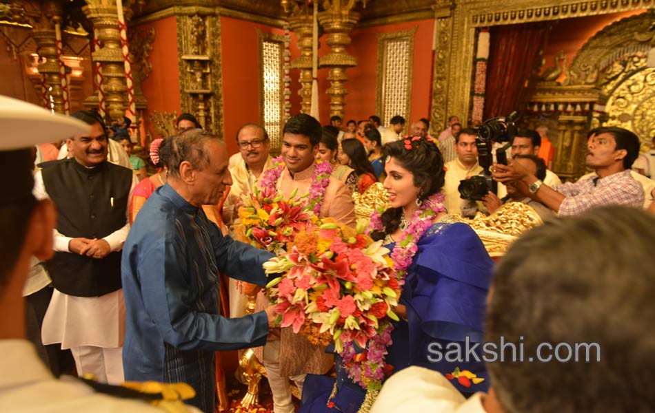 Ramoji Raos Grand Daughter Wedding3