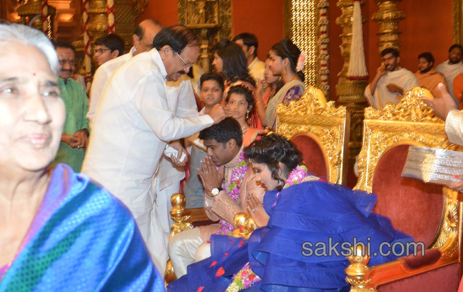 Ramoji Raos Grand Daughter Wedding13