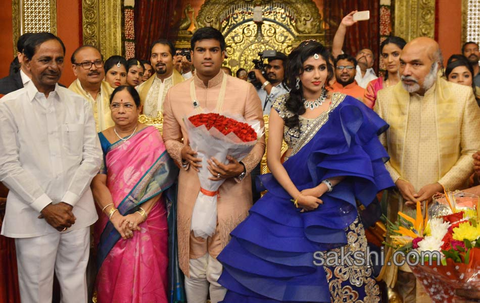 Ramoji Raos Grand Daughter Wedding14