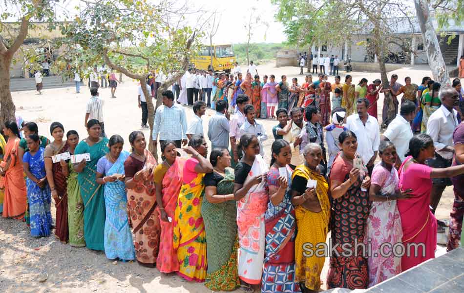 ZPTC MPTC polling at different districts in state - Sakshi24