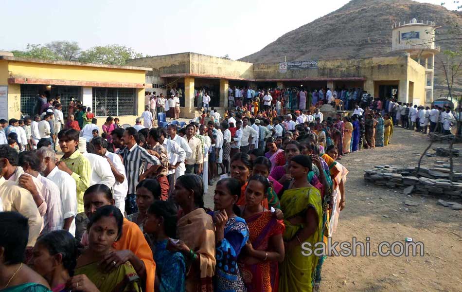 ZPTC MPTC polling at different districts in state - Sakshi34