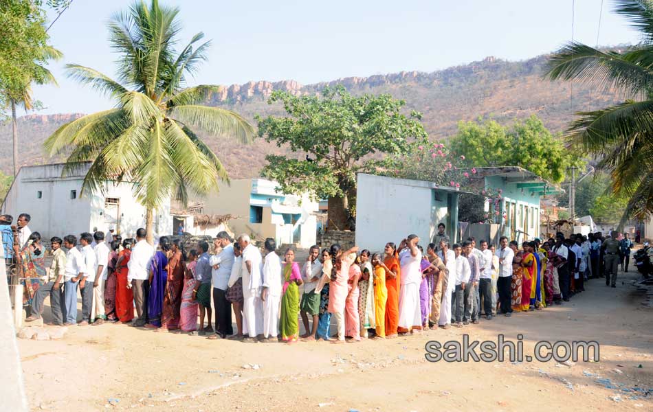 ZPTC MPTC polling at different districts in state - Sakshi37