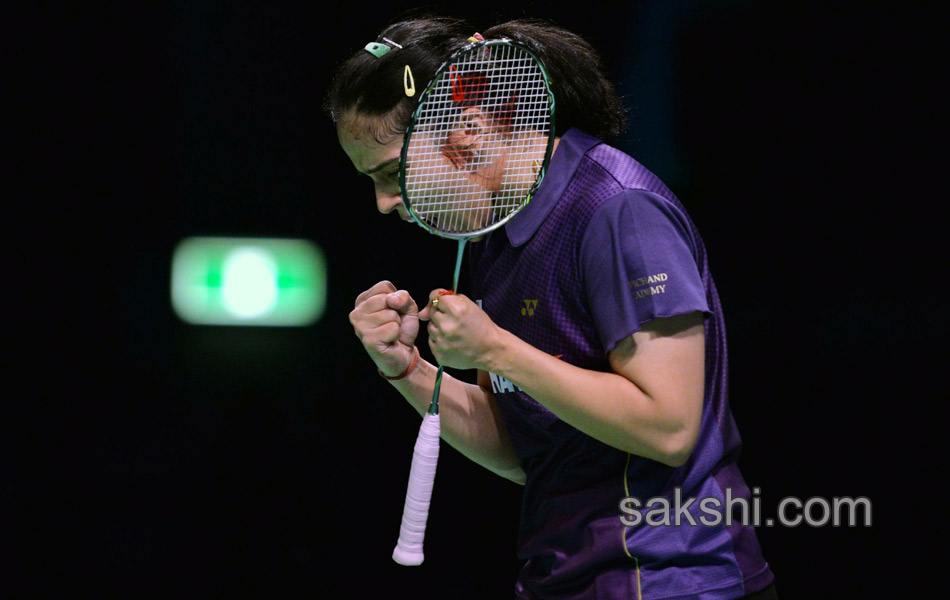 saina wins the australia open badminton title9