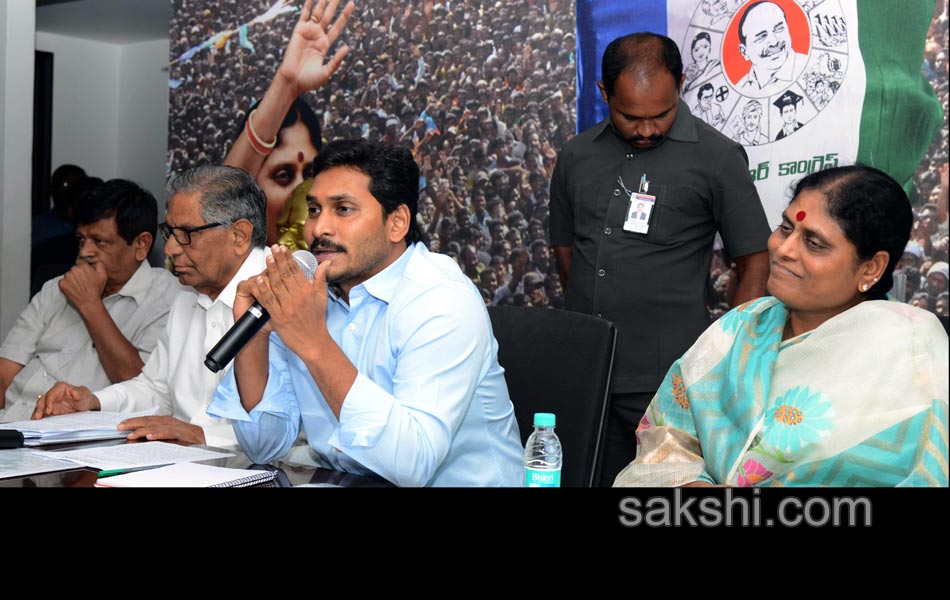 ysrcp committee review meeting - Sakshi2