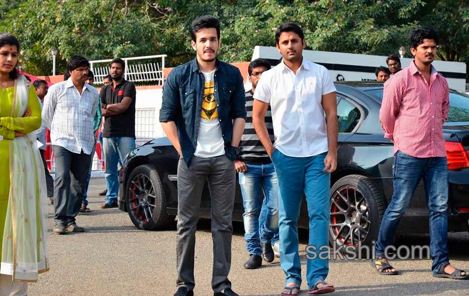 opening of akhil s new movie2