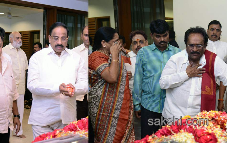 celebrities pays tribute to ramanaidu - Sakshi50