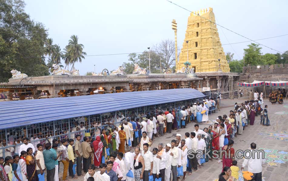 Kailasavahanampai amidst srisailamallanna - Sakshi5