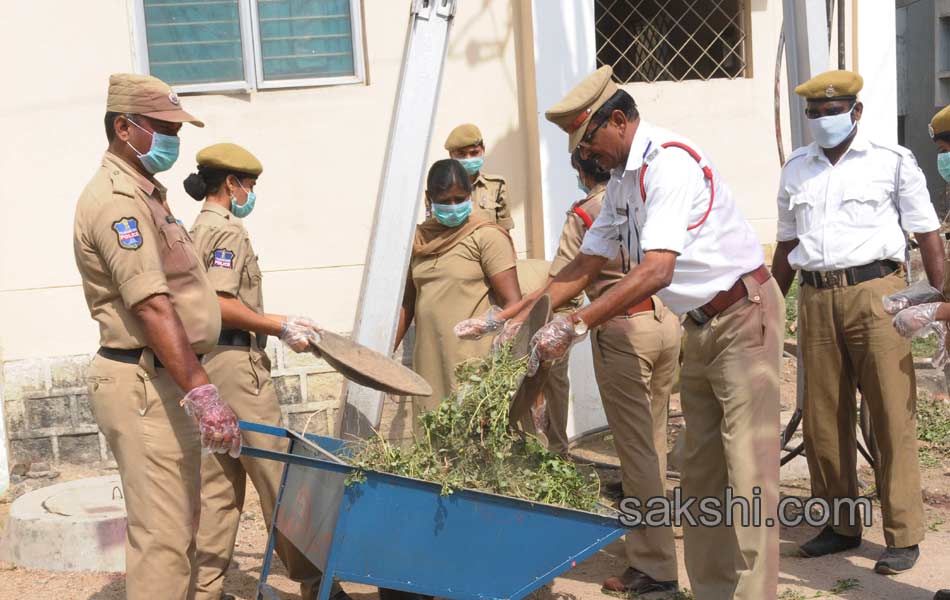 DIG and S P Participated in Swachh Bharat4