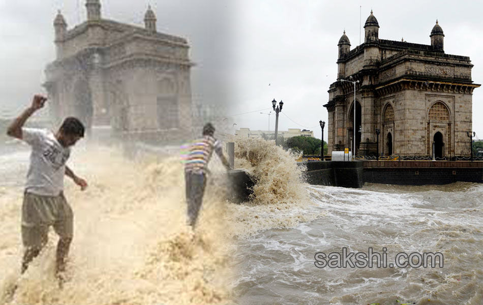 heavy rain in mumbai - Sakshi24