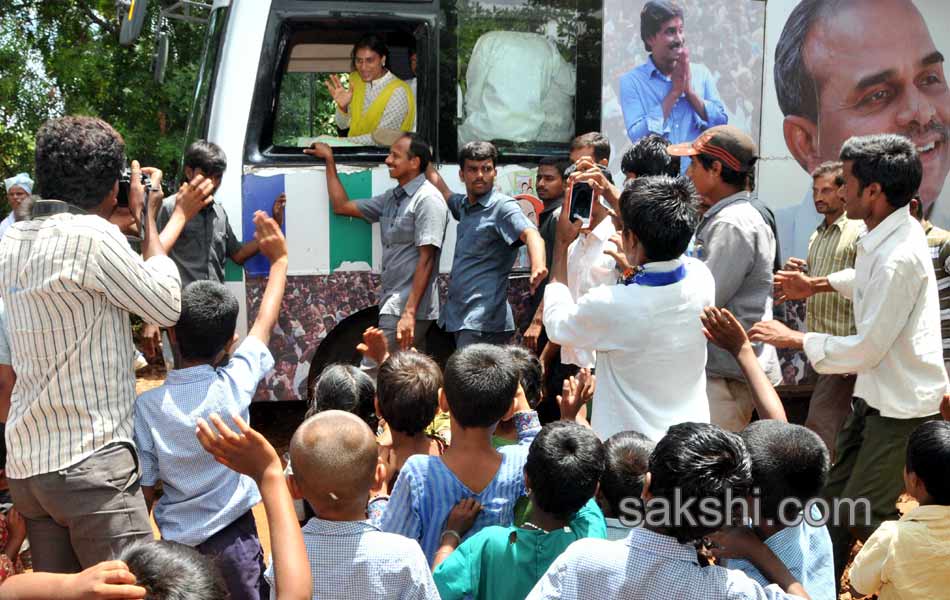 Y S Sharmila Paramarsha Yatra Day 37