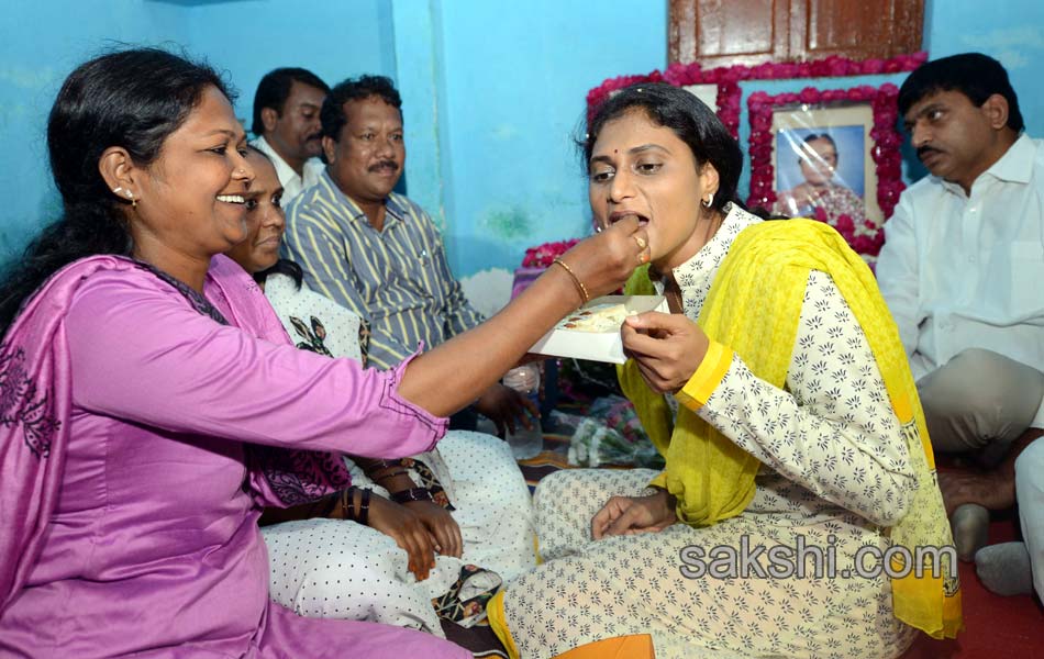 Y S Sharmila Paramarsha Yatra Day 313
