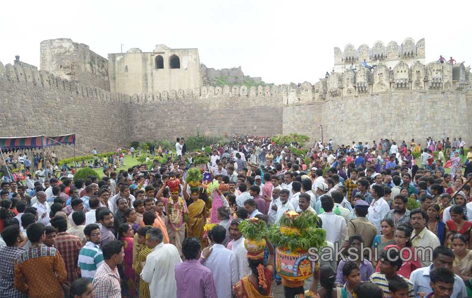 Golconda bonala festival started16