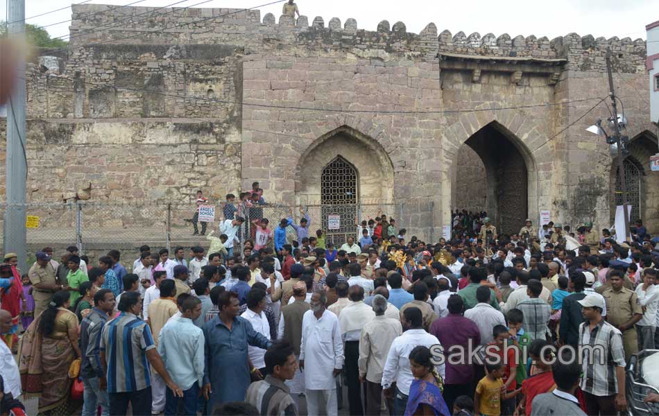 Golconda bonala festival started17