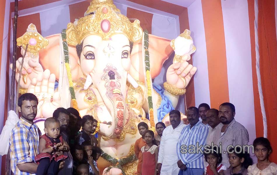 Ganesh Chaturthi celebrations in ranga reddy district8