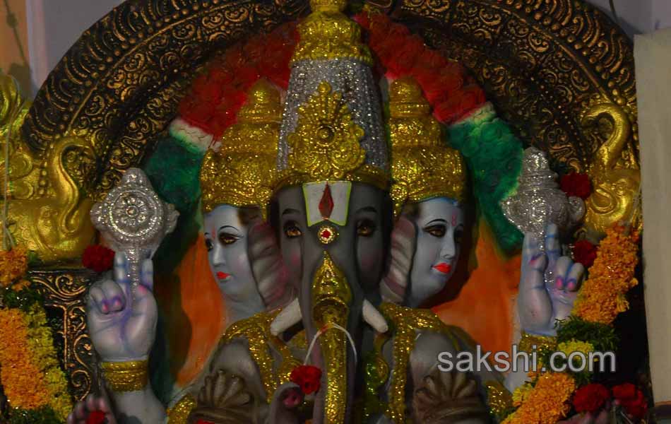 ganesh chaturthi celebrations in khammam district on second day3