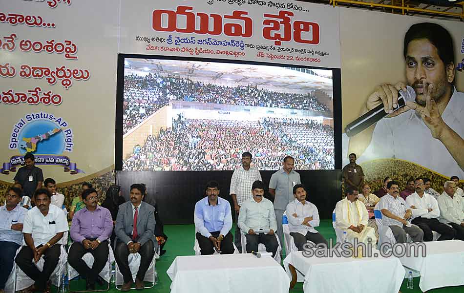 ys jagan mohan reddy speech in yuva bheri23