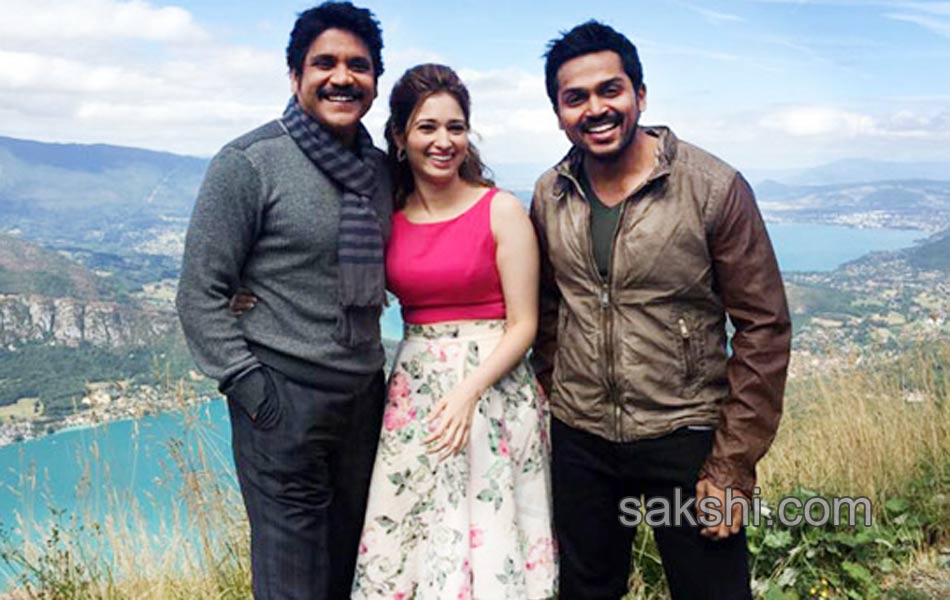 nagarjuna and karthi Oopiri - Sakshi9