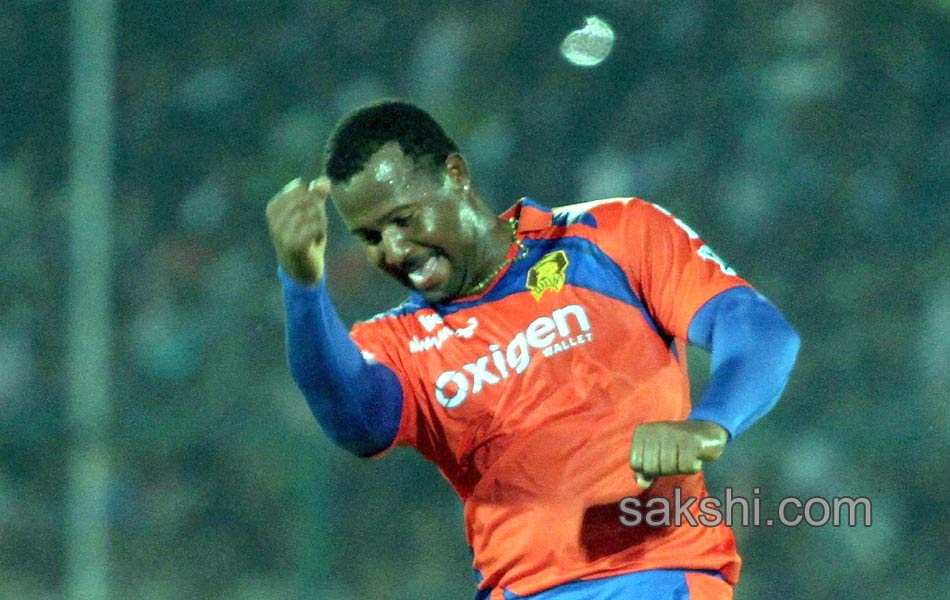 Gujarat Lions win on Kolkata Knight Riders - Sakshi21