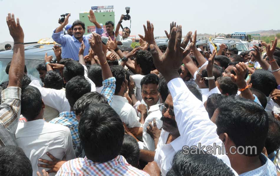 YS Jagan Mohan Reddy raithu barosa yatra in anantapur district - Sakshi9