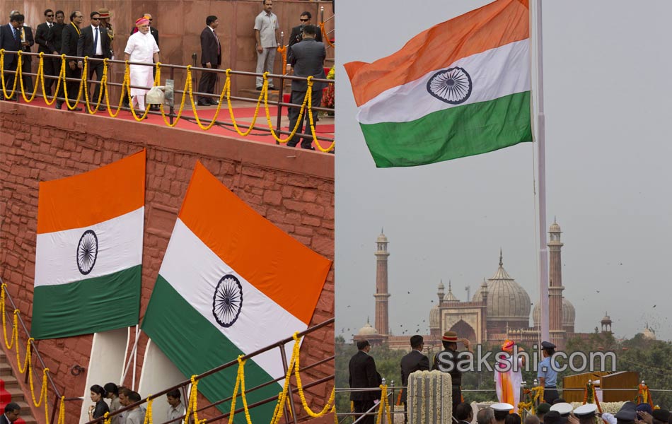 Independence Day in Red Fort - Sakshi21