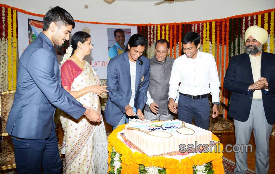 Grand Welcome To Sindhu13