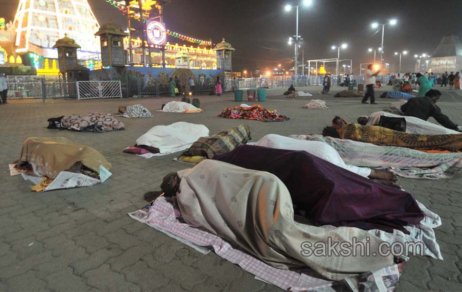 heavy winter in tirumala12