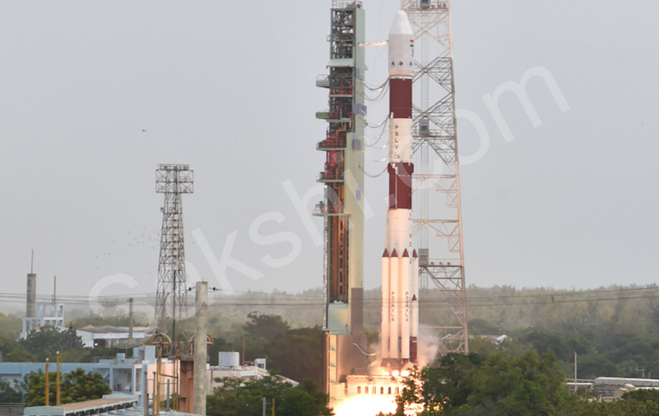 PSLV C36 lifts off from Satish Dhawan Space Center in Sriharikota5