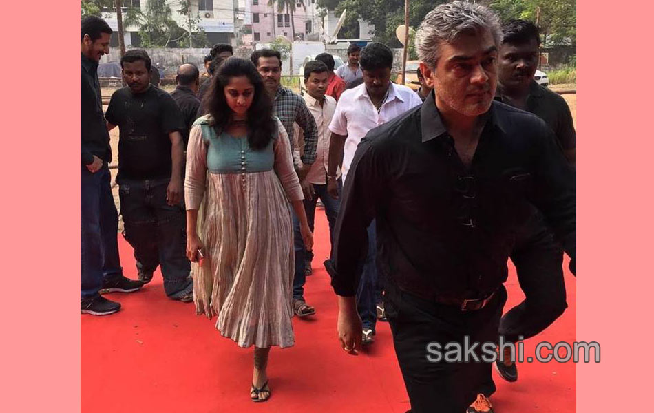 Rajinikantha and Kamal Haasan lay foundation stone for Nadigar sangam building - Sakshi1