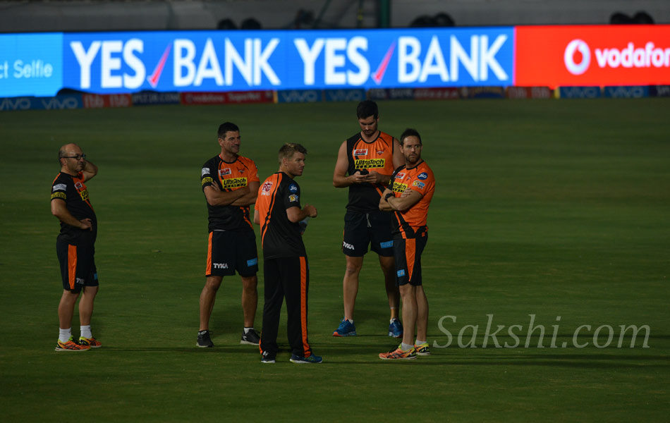 Sunrisers Hyderabad in uppal stadium - Sakshi2