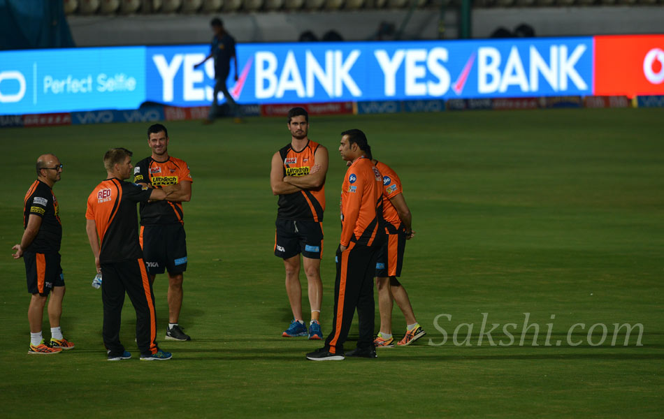 Sunrisers Hyderabad in uppal stadium - Sakshi6