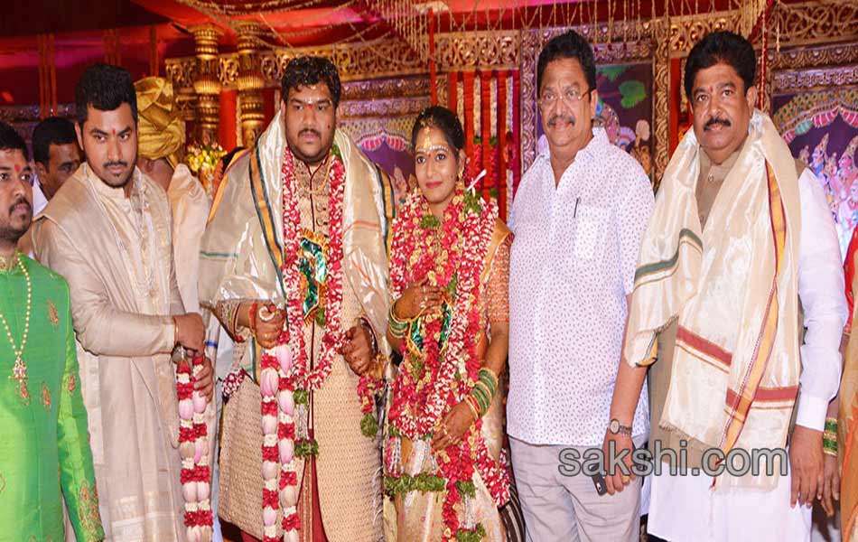 Chinna Srisailam Yadav Daughter Vanaja Wedding6