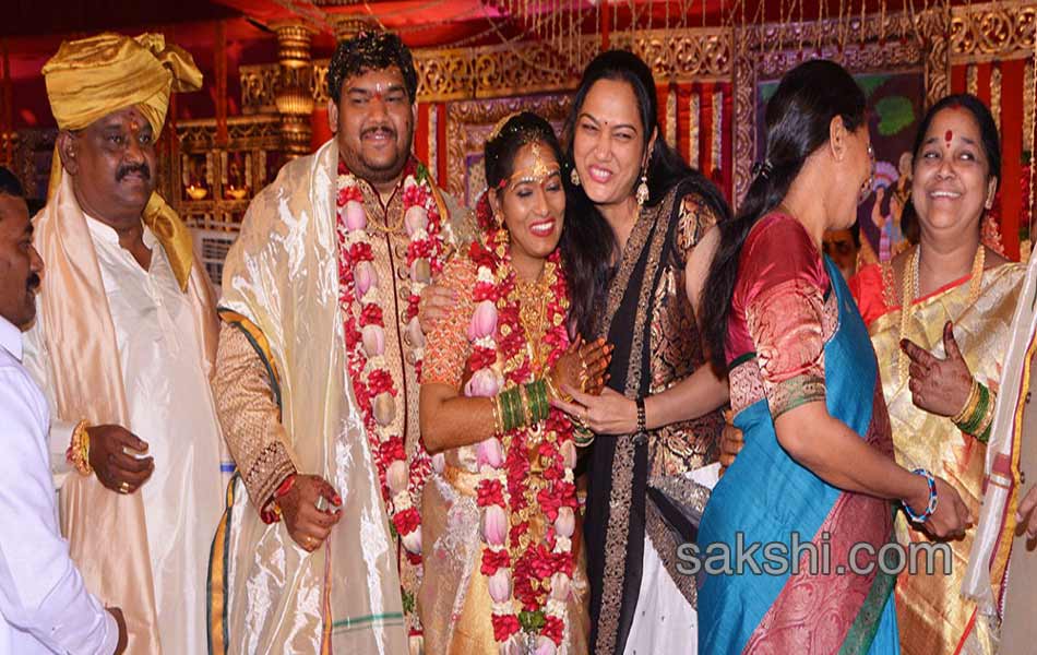 Chinna Srisailam Yadav Daughter Vanaja Wedding15
