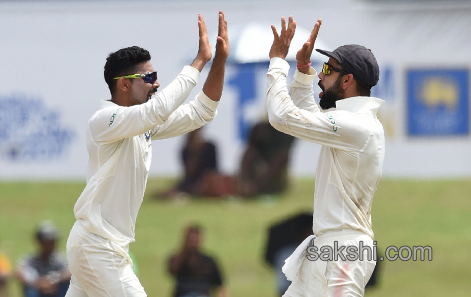 india won by first test in Sri Lanka3