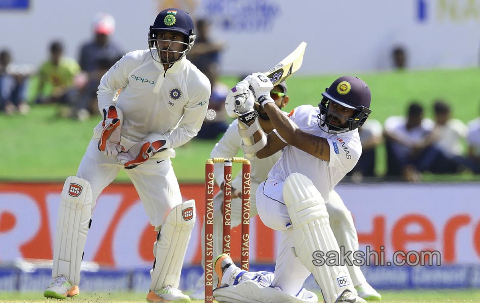india won by first test in Sri Lanka12