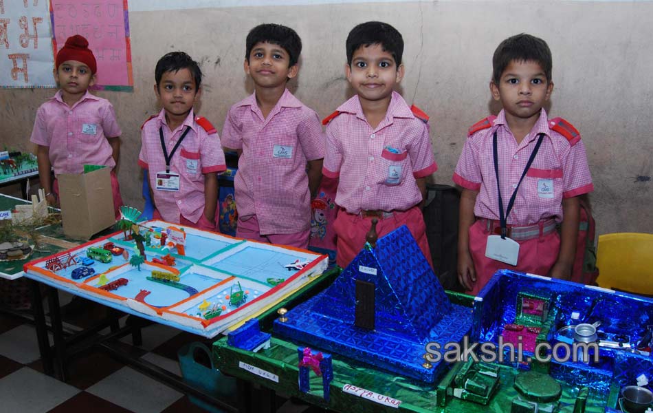 students Science exhibition in gautami model school - Sakshi10