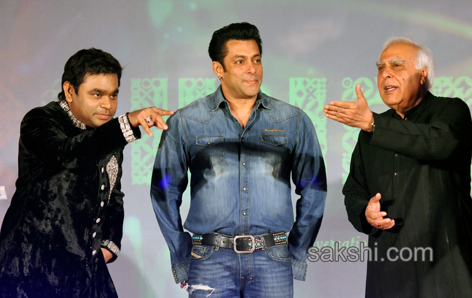 Salman Rahman attended the launch of the album of Kapil Sibal4
