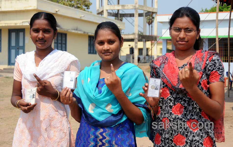 ZPTC MPTC polling at different districts in state - Sakshi25