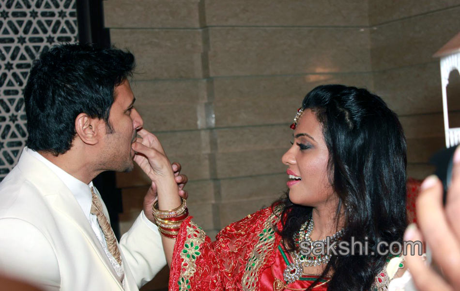 Actor Raja and Amritha wedding - Sakshi3