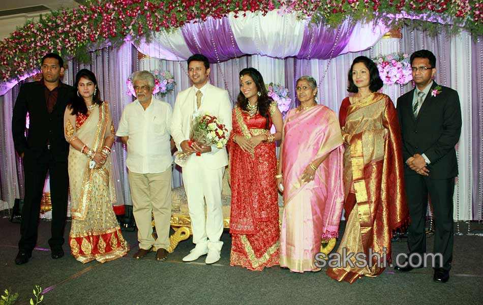 Actor Raja and Amritha wedding - Sakshi10