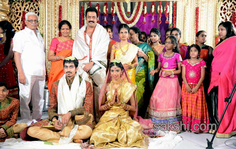 Raja Ravindra Daughter Wedding - Sakshi1