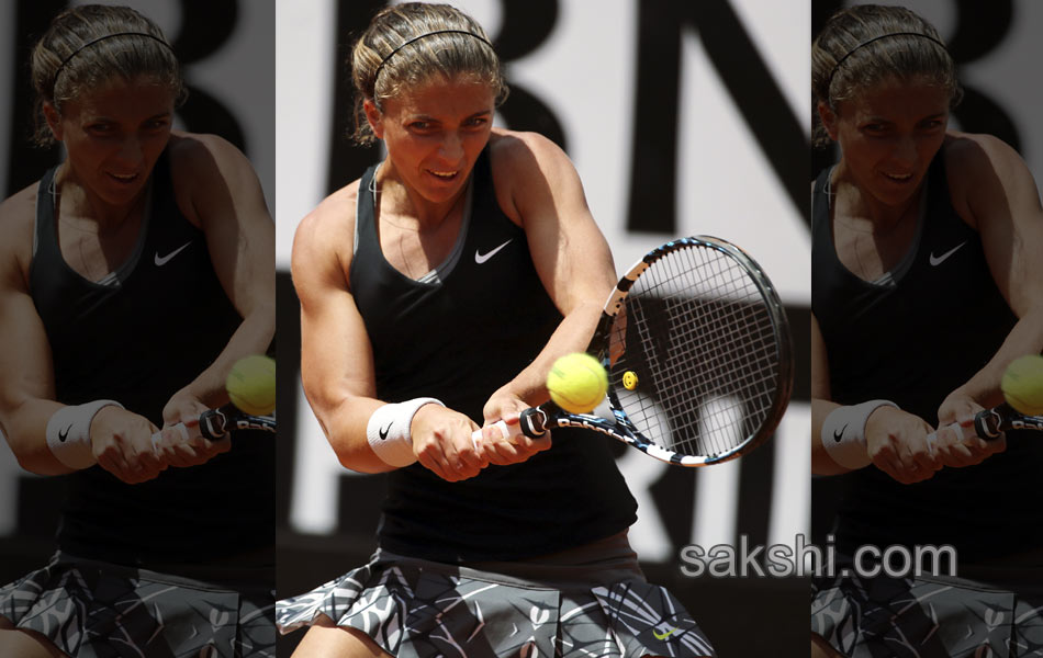 Serena wins italy tennis open2