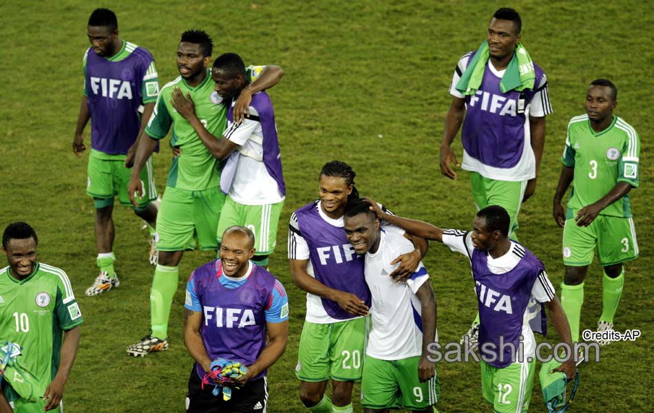 Nigeria celebrates after first World Cup victory in 16 years - Sakshi4