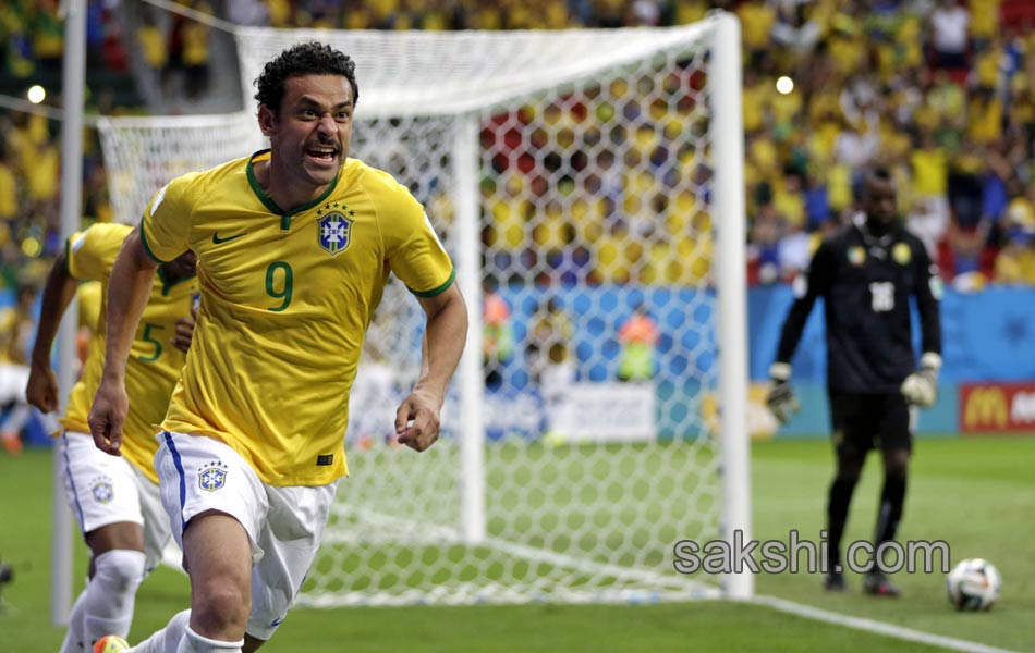 brazil victory over cameroon - Sakshi11