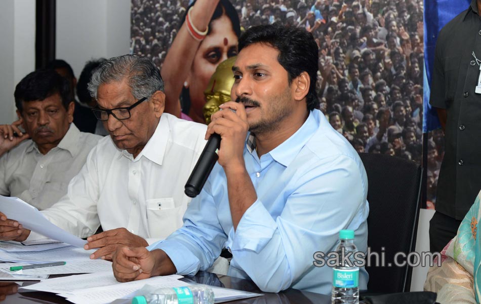 ysrcp committee review meeting - Sakshi11