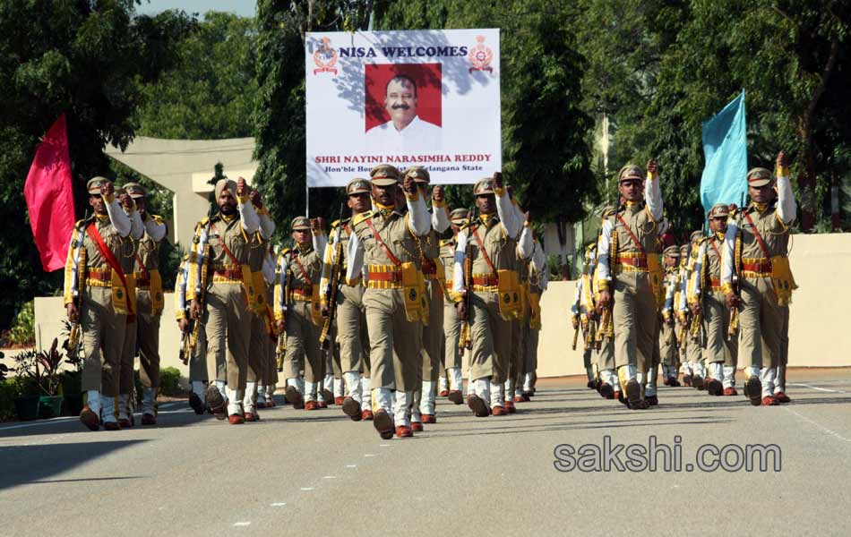 12th batch passing out parade CISF SI9