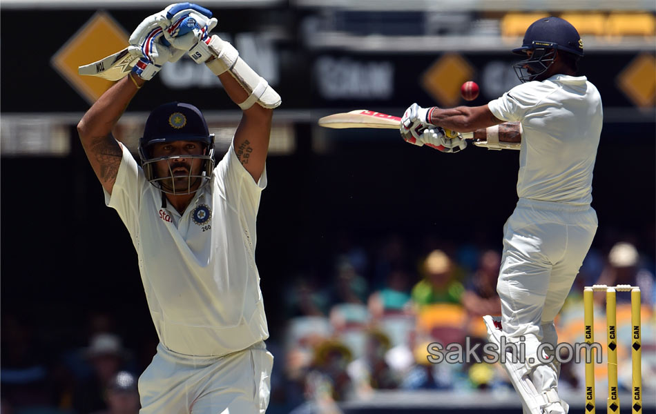 india vs australia 2nd test day 1 at Gabba2