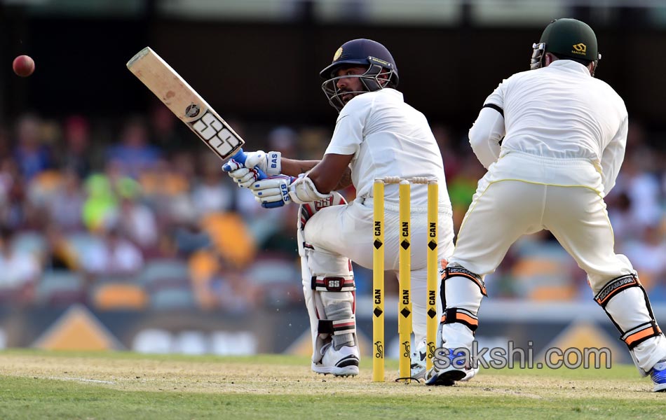 india vs australia 2nd test day 1 at Gabba16