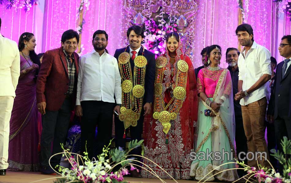 Celebs at Ali Brother Khayyum Wedding Reception - Sakshi13