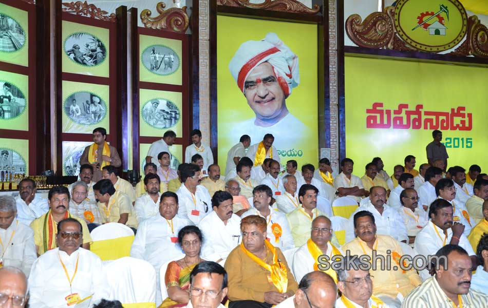 Telugu desam mahanadu - Sakshi11