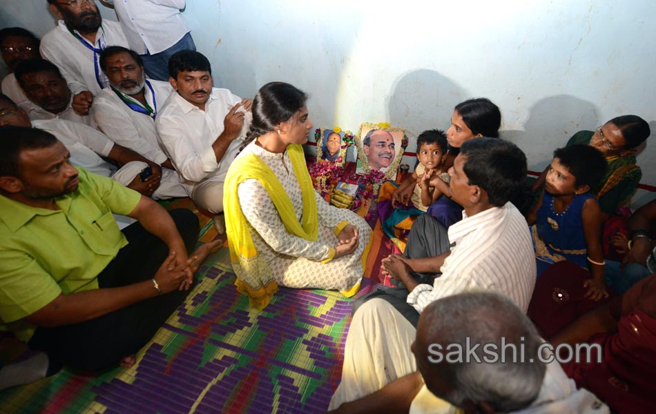 Y S Sharmila Paramarsha Yatra Day 31